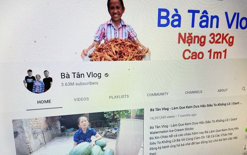 Bà Tân Vlog giảm nhiệt chóng mặt trên YouTube, người xem dần chán 'siêu to, khổng lồ'?