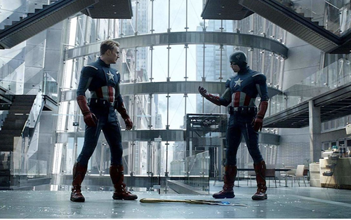 Tiết lộ clip hậu trường của trận đánh giữa 2 Captain America trong Avengers: Endgame