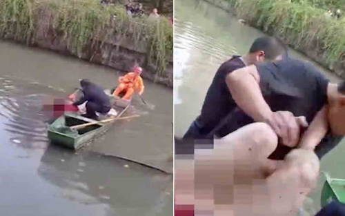 Được cứu sau khi nhảy sông tự tử vì cãi nhau với chồng, người phụ nữ trả ơn bằng hành động gây phẫn nộ