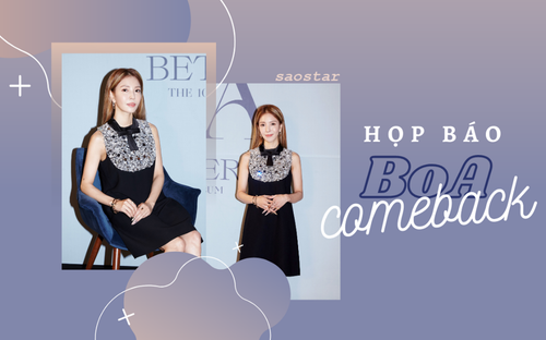 BoA Comeback kỷ niệm 20 năm nghề: 'Tôi tham vọng làm kỷ niệm 30 năm sự nghiệp ca hát'