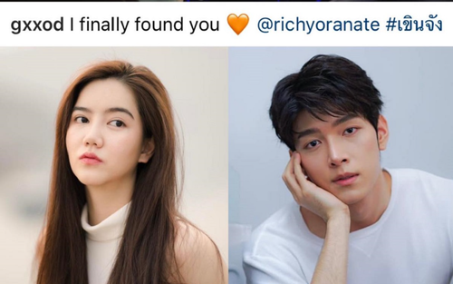 'Cặp đôi màn ảnh' God Itthipat và Richy Oranate chính thức công khai hẹn hò