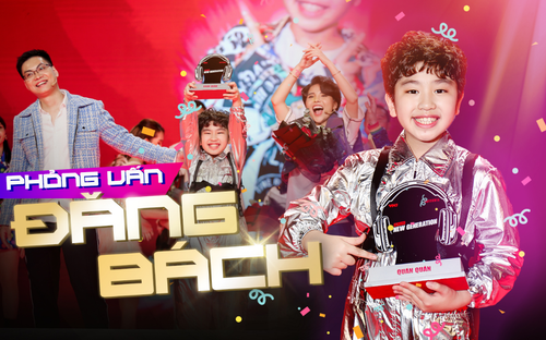 Quán quân Đăng Bách: 'Sau GHVN New Generation, em đã có thể hát và rap như một ca sĩ nhí chuyên nghiệp'