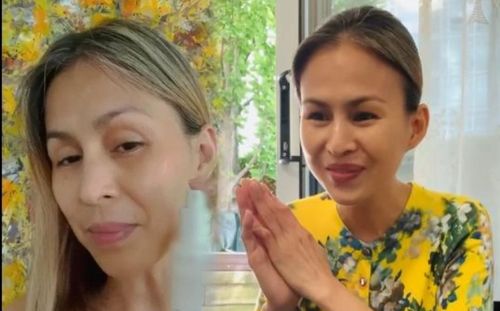 Bị chê già nua kém sắc khi tự quảng cáo mỹ phẩm, vợ cũ Huy Khánh liền 'xù lông' đáp trả