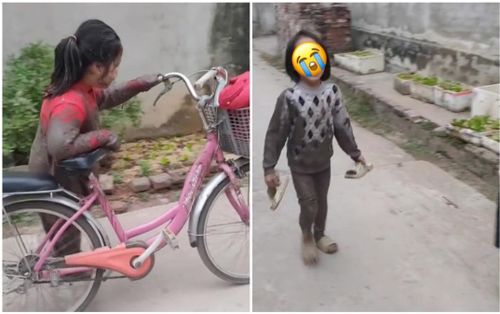 Lấm lem bùn đất kiếm được cả chậu cá mà 'Tấm Cám' vẫn no đòn, câu chốt của 'cô Tấm' làm netizen cười xỉu