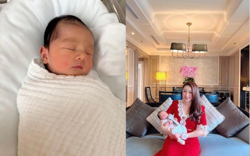 Bà xã Chi Bảo tiết lộ cuộc sống bỉm sữa sau sinh, chính thức nhập hội 'cuồng' con