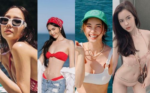Đầu năm mới, dàn 'bóng hồng' Thái Lan thiêu đốt ánh nhìn với những màn đọ dáng bikini cực gắt