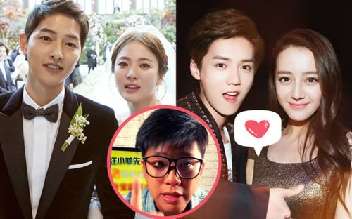 Blogger gây náo loạn vụ Địch Lệ Nhiệt Ba - Lộc Hàm từng leak ảnh đám cưới Song Hye Kyo - Song Joong Ki