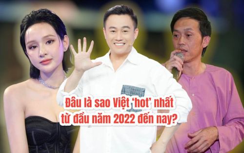 Sao Việt nào được réo gọi nhiều nhất trong 6 tháng đầu năm 2022?