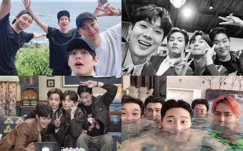 Hội bạn thân Wooga của Park Seo Joon, V (BTS): Người được giải Oscar, người đóng phim cho Marvel