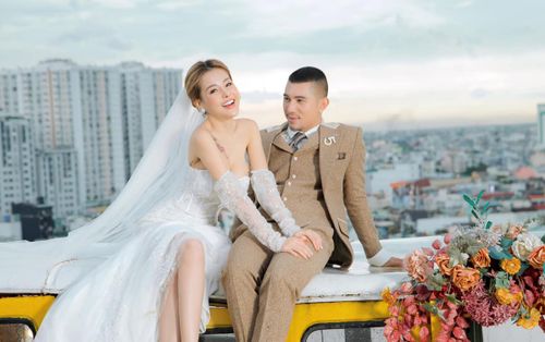 Lương Bằng Quang và Ngân 98: Chú rể ngầm tiết lộ ngày cưới, cô dâu khoe nhan sắc trong váy cưới tinh khôi