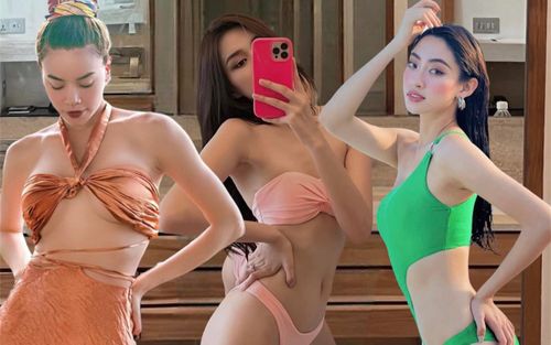Dàn mỹ nhân Việt diện bikini chào hè: Lương Thuỳ Linh, Đỗ Hà lại ghi điểm