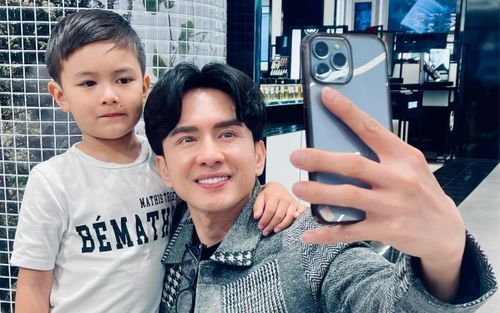Đan Trường tự hào chia sẻ về chiều cao của nhóc tỳ Thiên Từ: Mới 5 tuổi đã 'dáng dài sọc'