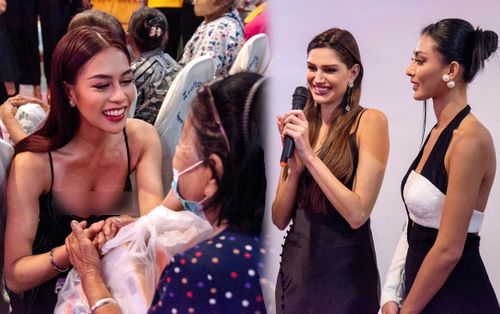 Ăn mặc 'thiếu vải' đi từ thiện, Top 10 Miss Grand International nhận về loạt chỉ trích