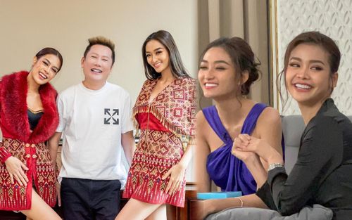 Ông Nawat lại dành sự ưu ái cho Engfa và Á hậu 5 Campuchia: Được chạy show mệt nghỉ