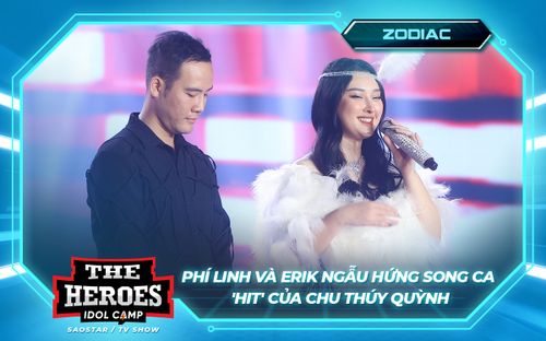 MC Phí Linh và ca sĩ Erik ngẫu hứng song ca 'hit' của Chu Thúy Quỳnh