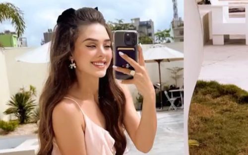Vừa sinh mổ được hơn tháng, vợ Tây Bùi Tiến Dũng đã tất bật quay trở lại công việc