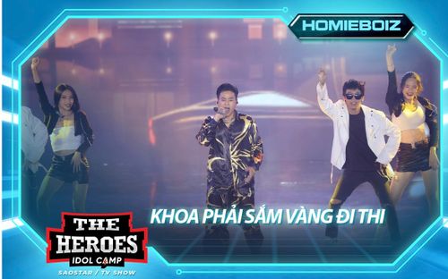 KHOA tiết lộ phải 'sắm vàng' để đi thi The Heroes