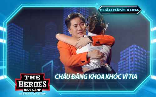 Châu Đăng Khoa bật khóc nức nở vì TiA