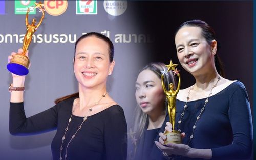 Tỷ phú Madam Pang nhận giải thưởng vì giúp Thái Lan có 2 lần dự World Cup