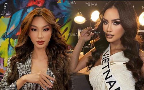 Khi Hoa hậu Việt được chuyên gia trang điểm quốc tế 'họa mặt': Thùy Tiên bị nhận xét như... tượng sáp