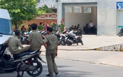 Hàng trăm cảnh sát ập vào phong tỏa, kiểm tra một công ty mua bán nợ tại TP HCM