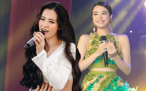Đông Nhi vướng tranh cãi khi hát ca khúc hit của Hoàng Thùy Linh
