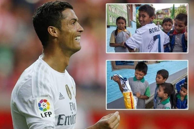 Cristiano Ronaldo Surprises 13-year-old Nepal Earthquake Victim With ...